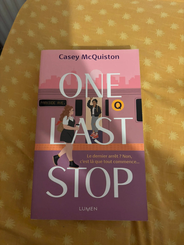 Livre « One last stop »