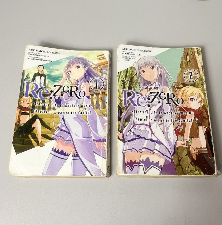 Re:Zero Starting Life in Another World Capitolo 1 Un giorno nella capitale Vol 1 e 2