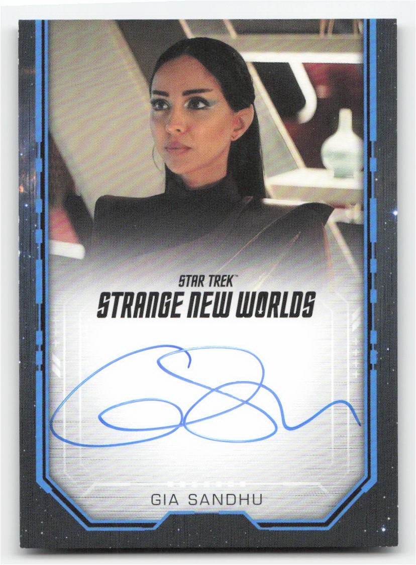 Star Trek Strange New Worlds Season 1 Gia Sandhu Bordered Autograph