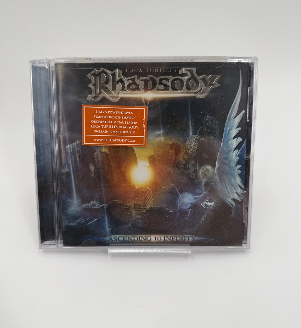 NEW Luca Turilli’s Rhapsody Ascending to Infinity (CD, 2012) Promo Copy