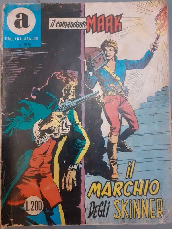 Fumetto Il Comandante Mark n 55 - Il marchio degli Skinner