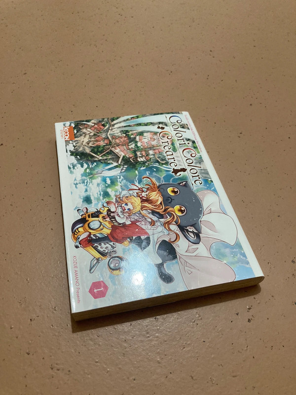 Manga Colori Colore Creare de Kozue Amano