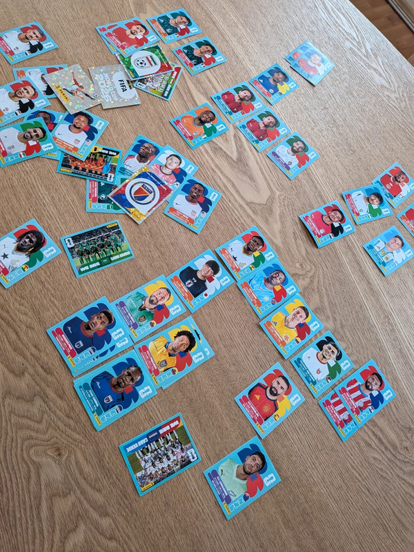 Panini WM Sticker 46 Stück