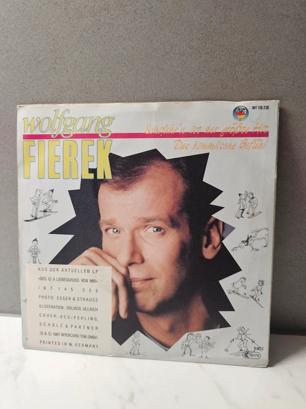 Vinyl singel Wolgang Fierek
