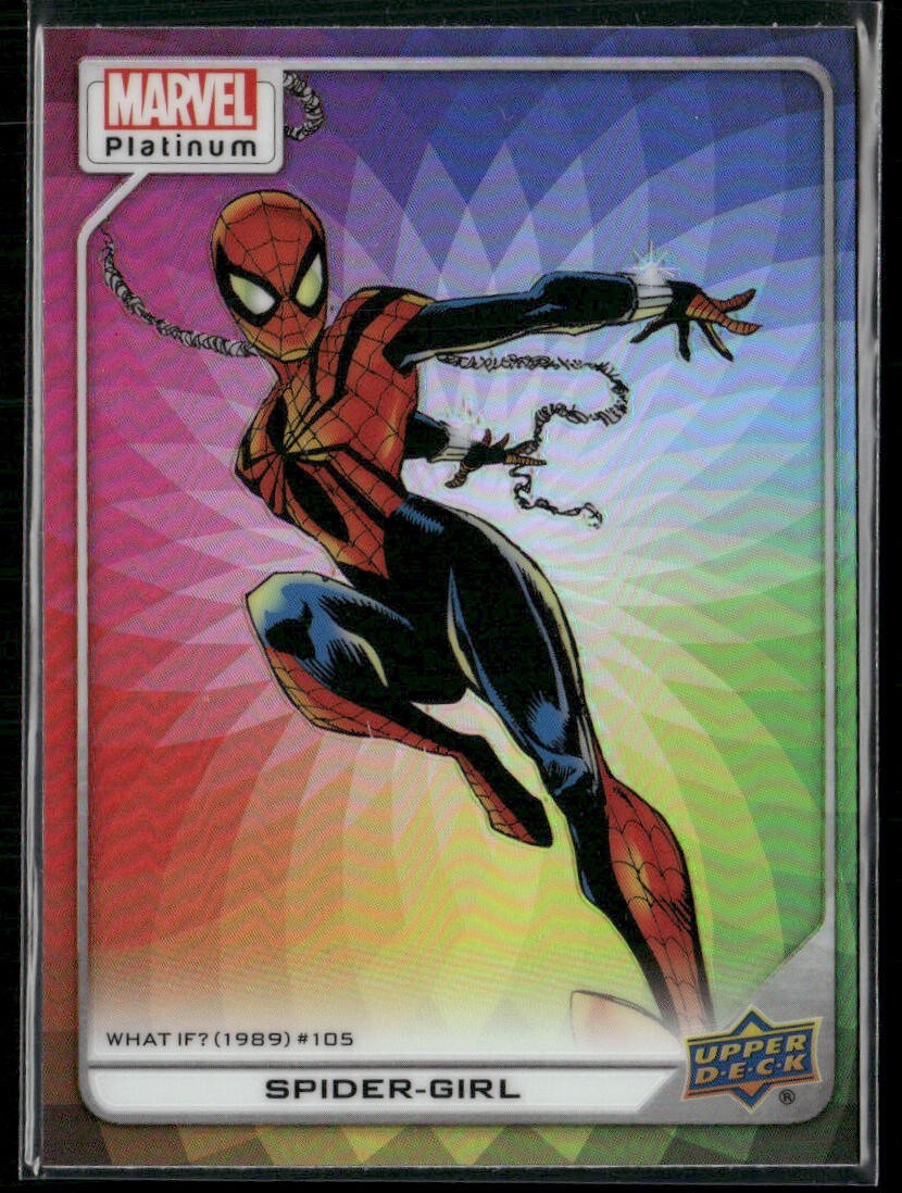 2023 Upper Deck Marvel Platinum Rainbow Color Wheel #174 - Spider-Girl