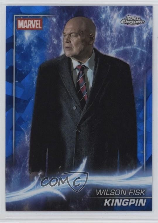 2025 Topps Chrome Marvel Studios Sapphire Kingpin #178 rw9