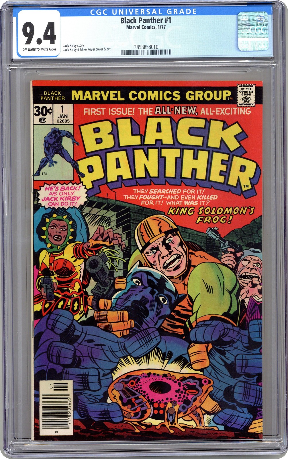 Black Panther #1 CGC 9.4 1977 3858858010