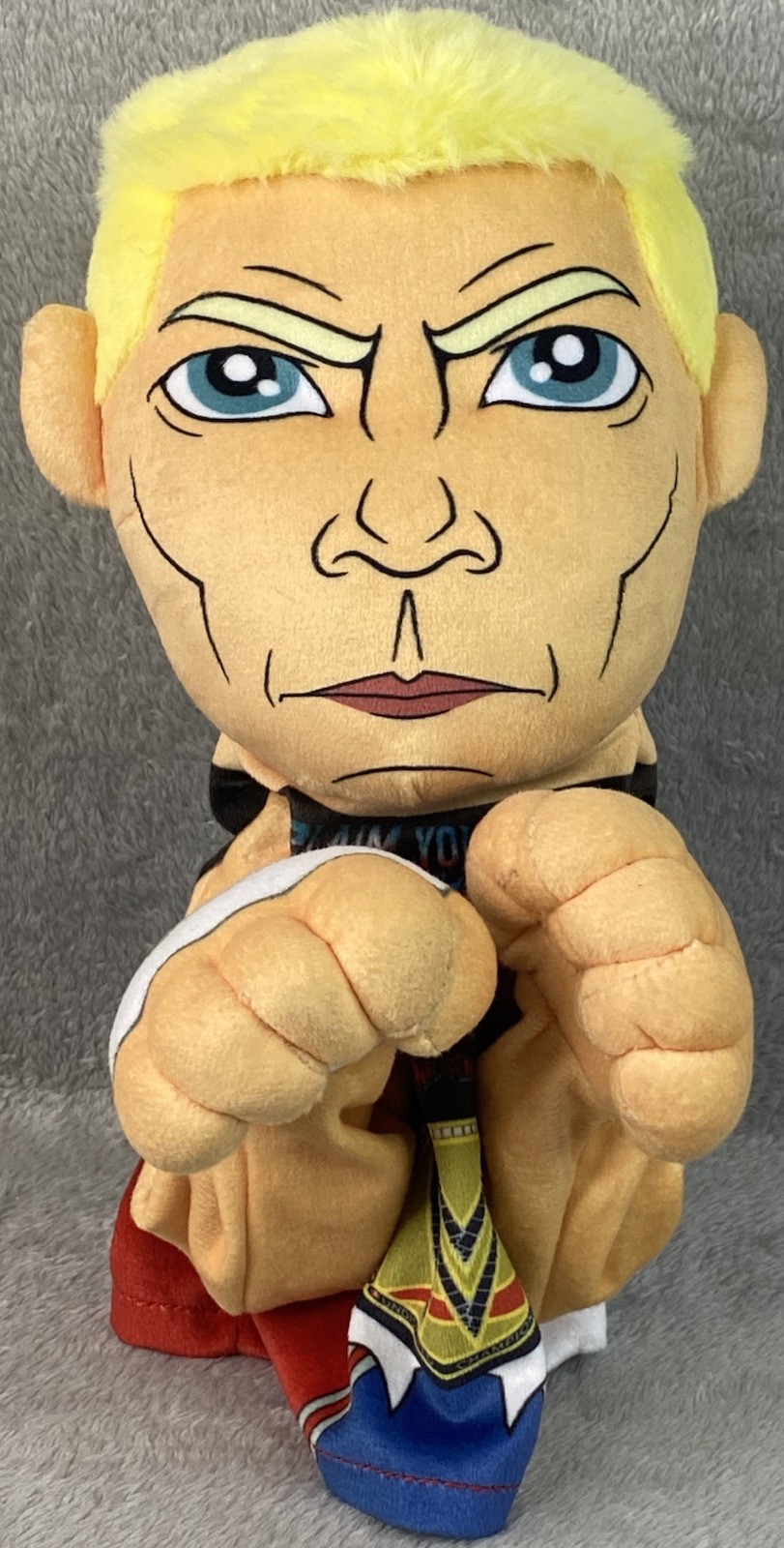 WWE Cody Rhodes Rumble Champs Fighting Puppet Plush W/ Action Sounds