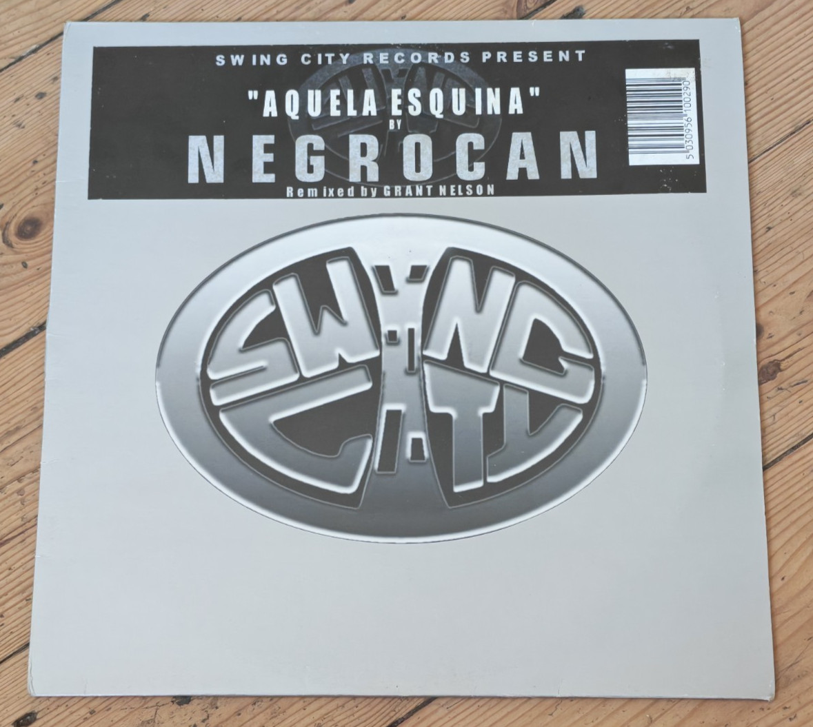 Negrocan – Aquela Esquina 12" Vinyl CITY1029 VG+/VG+ 4 Mixes 2001 House, Latin