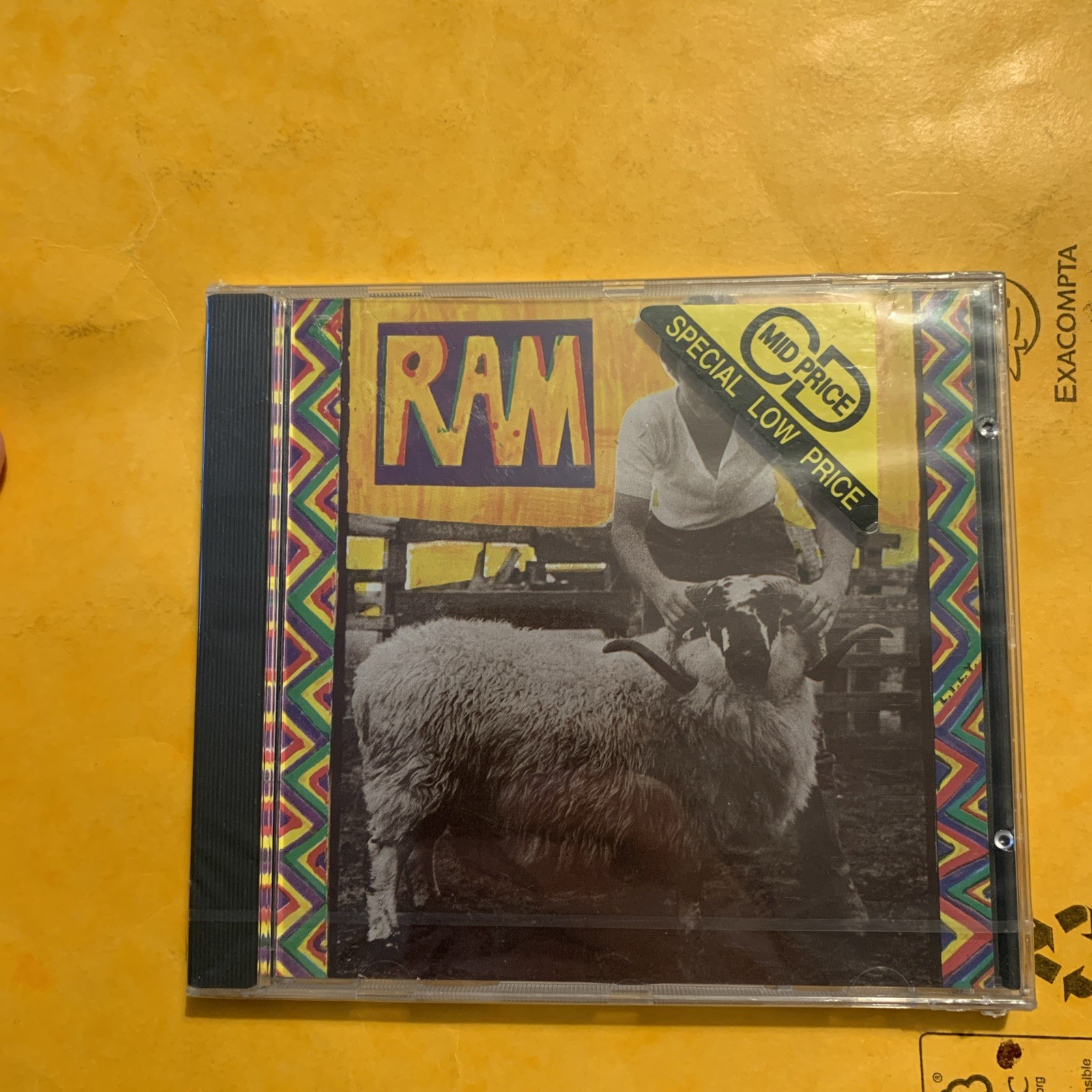 Ram by Linda McCartne Paul McCartney CD 1988, Capitol OOP  - rare US Ed NEW
