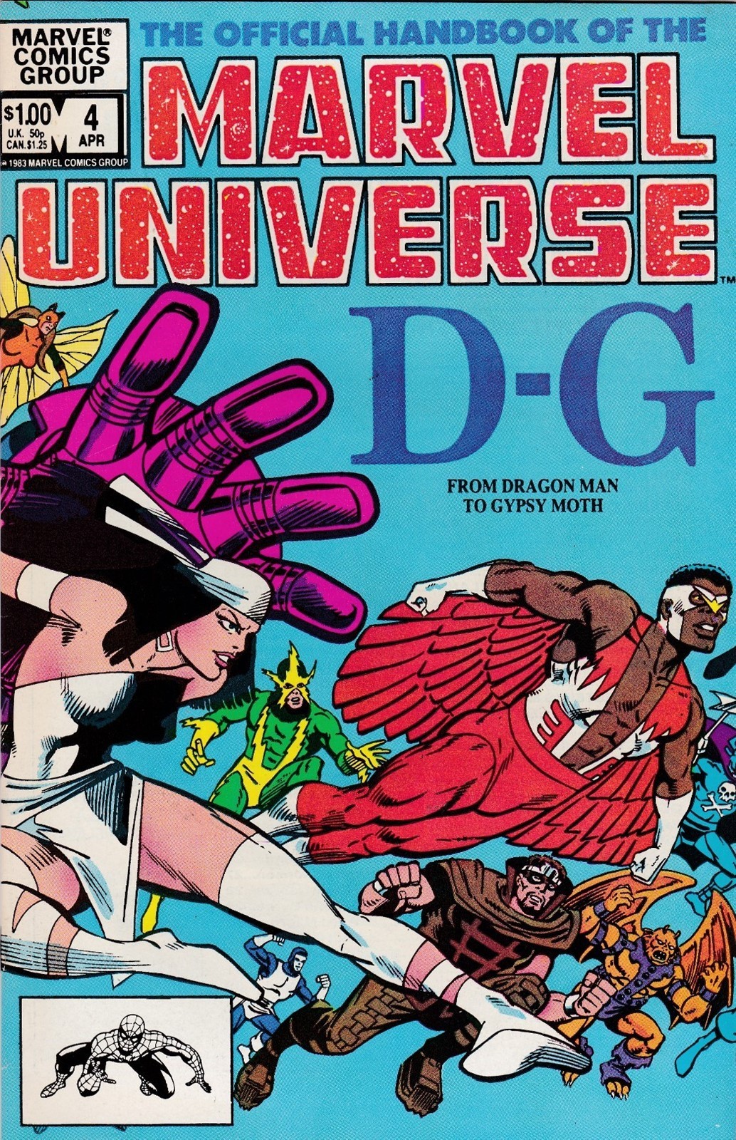 MARVEL UNIVERSE #4 APRIL 1983! NEAR MINT CONDITION! MARVEL CLASSIC!!