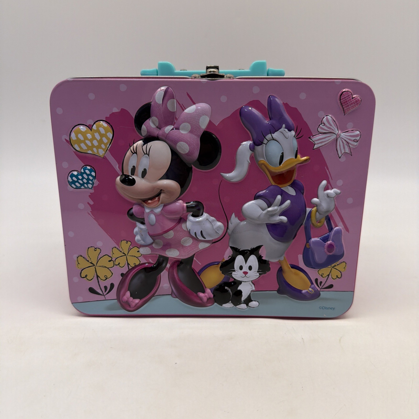 Disney Jr Minnie Mouse & Daisy Duck Tin Lunch Box!