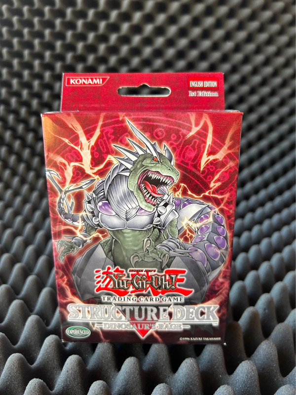 Yu-Gi-Oh! 2006 Dinosaur's Rage Structure Deck 1st Edition Factory Sealed English OVP Case Fresh