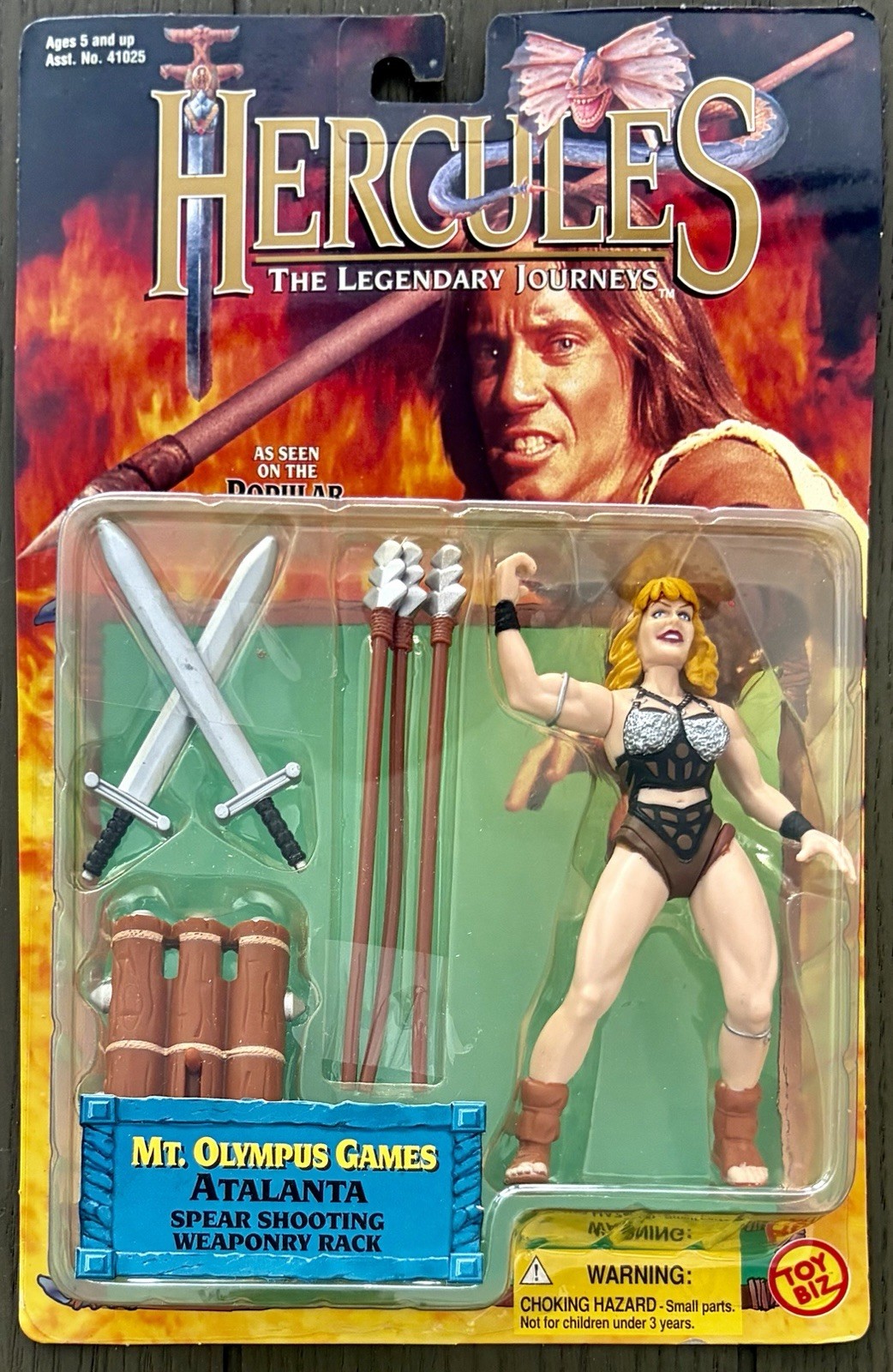 1997 Toy Biz | Modellino Ercole I Viaggi Leggendari Atalanta Nuovo con scatola