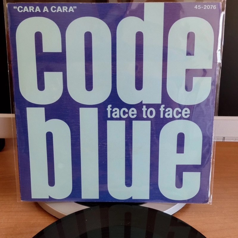Single Code Blue (5) - Face To Face "Cara A Cara" (7", Single) 1980 España