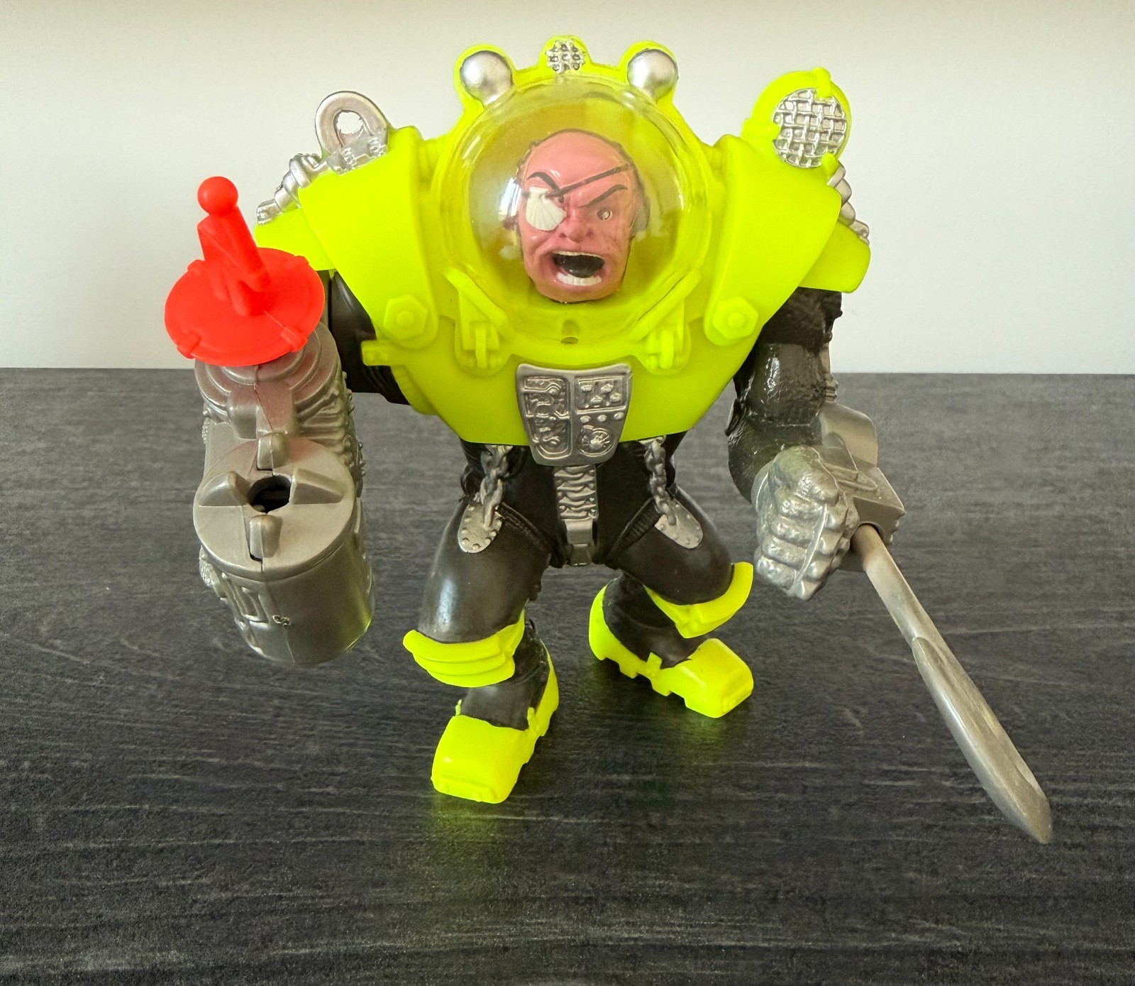 Street Sharks Dr. Piranoid Piranha Mattel 1994 Serie 1