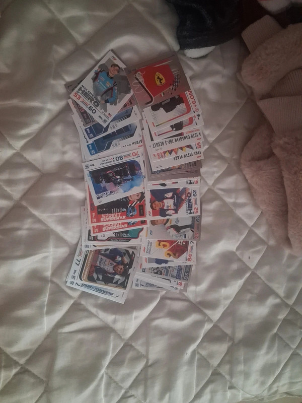 Lote 43 Cartas Turbo Attax Formula 1
