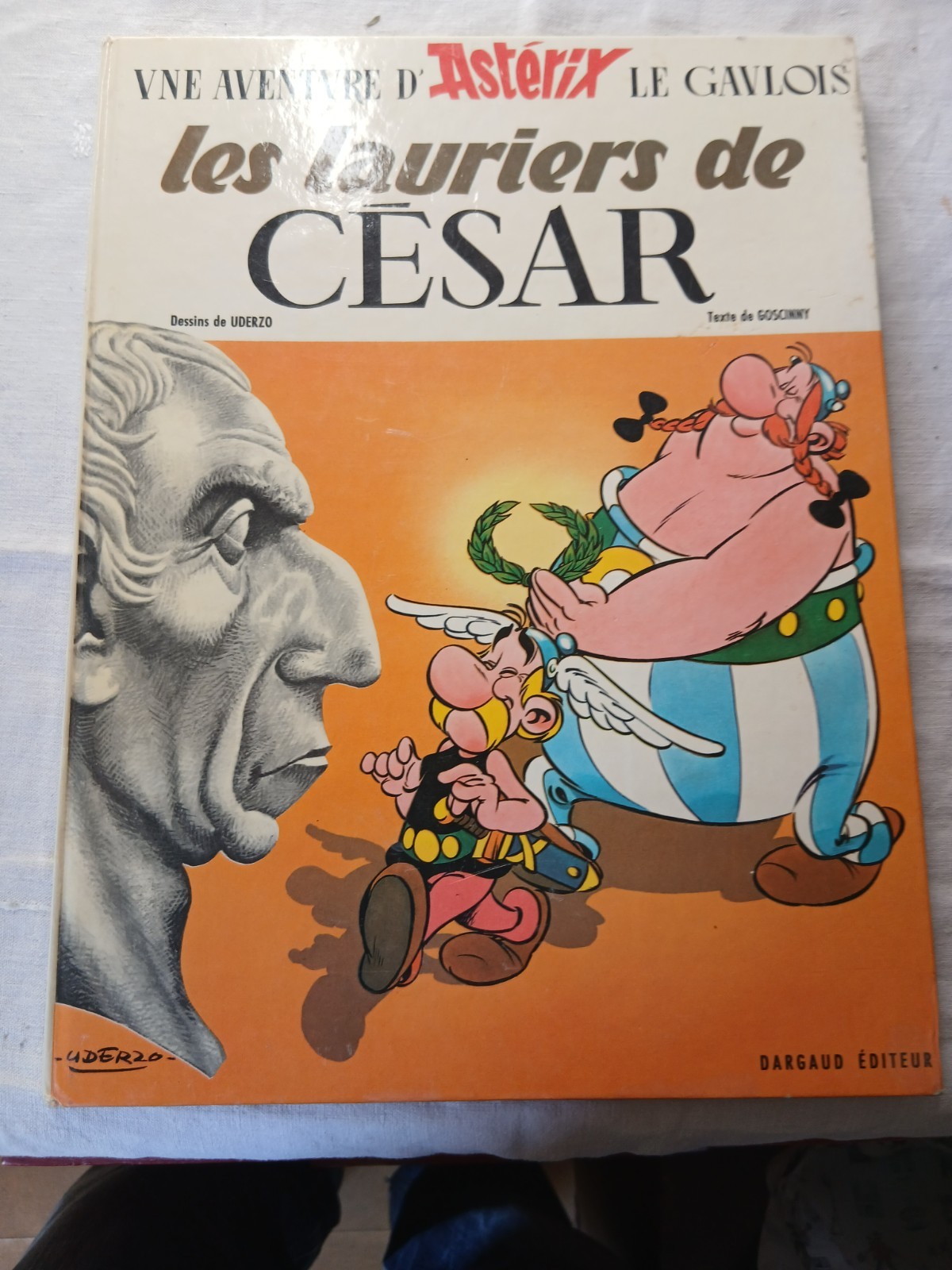 BD ASTÉRIX LES LAURIERS DE CÉSAR DARGAUD 1972 2e TIRAGE GOSCINNY UDERZO