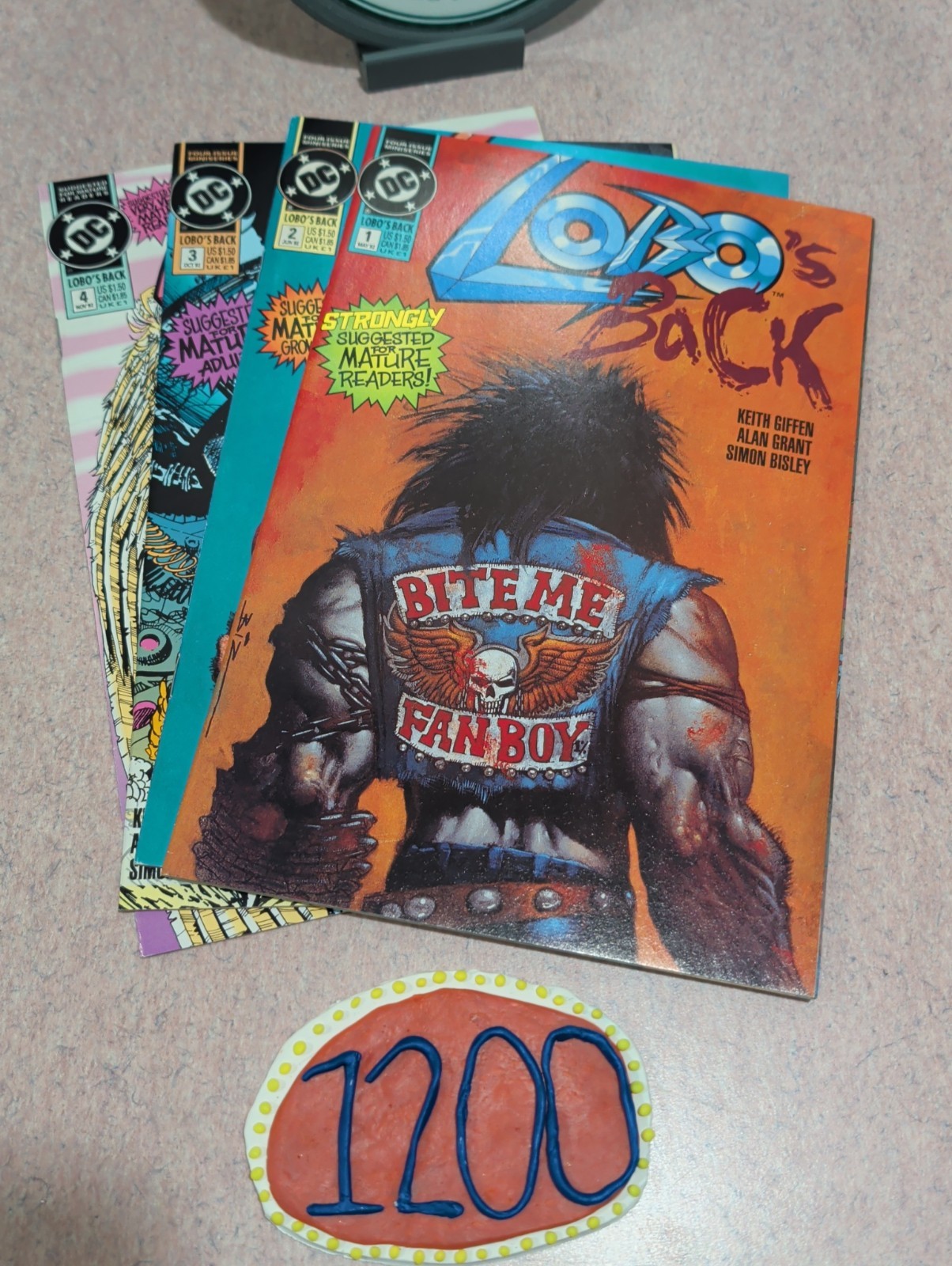 LOBO'S BACK numeri 1-4 ~ MINI-SERIE COMPLETA! [DC 1992] E