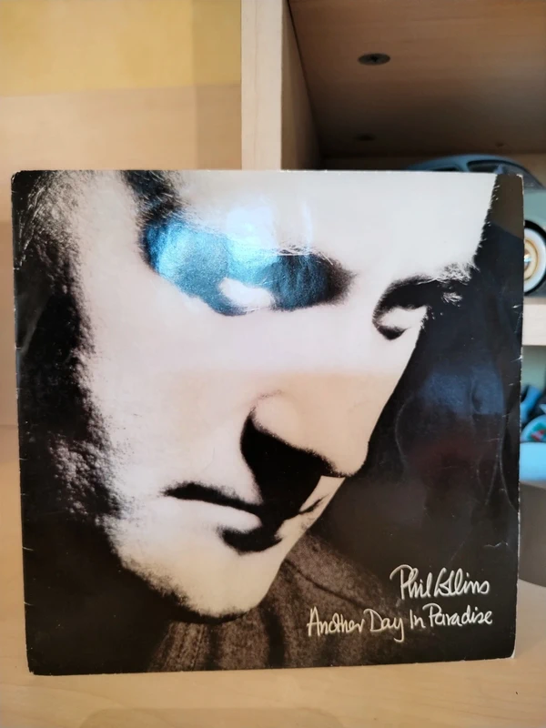 Vinyle 45 tours - Phil Collins - Another day in Paradise