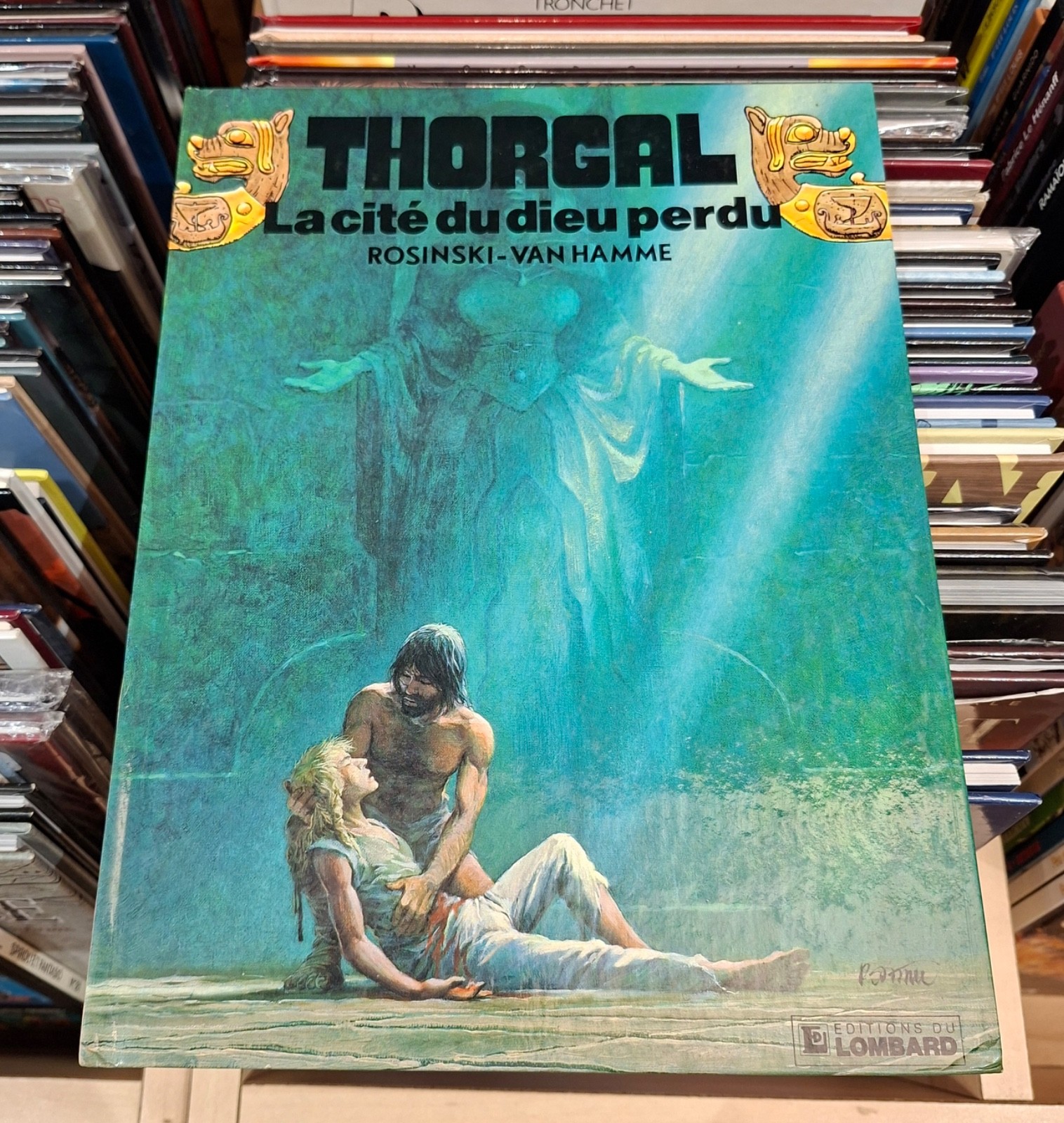 THORGAL : La cité du dieu perdu _ Rosinski - Van Hamme _ Lombard / E.O. 1987 TBE