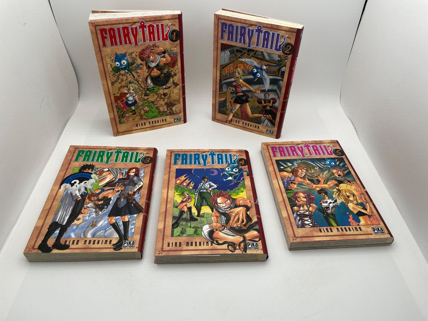 Fairy Tail - T 1 à T 5 - Hiro Mashima - Pika Édition