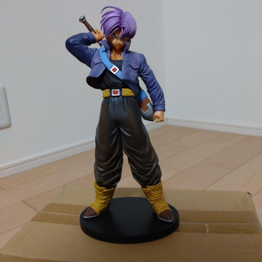 Dragon Ball Legends Collab Trunks Sword Figure Purple Hair Collectible 15+