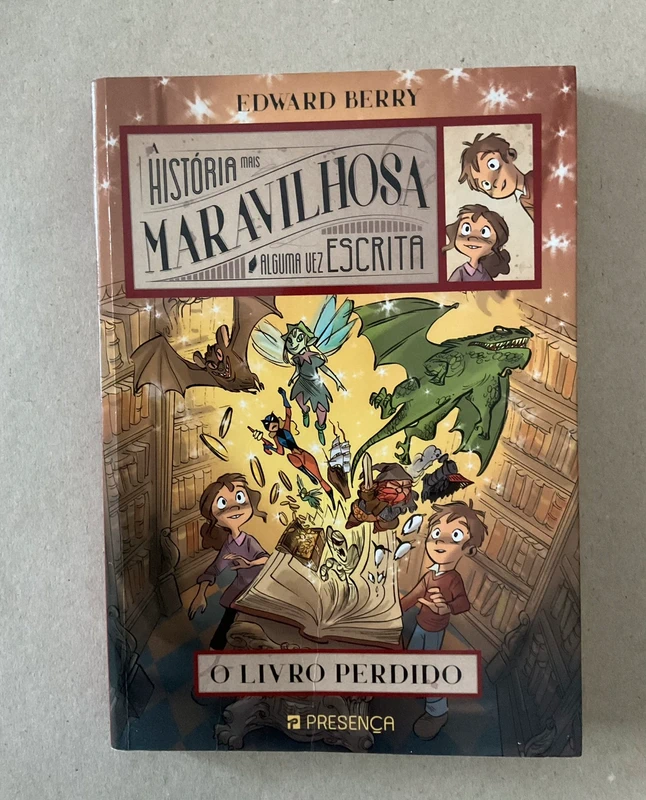 Livro “A História Mais Maravilhosa Alguma Vez Escrita - O Livro Perdido”, de Edward Berry