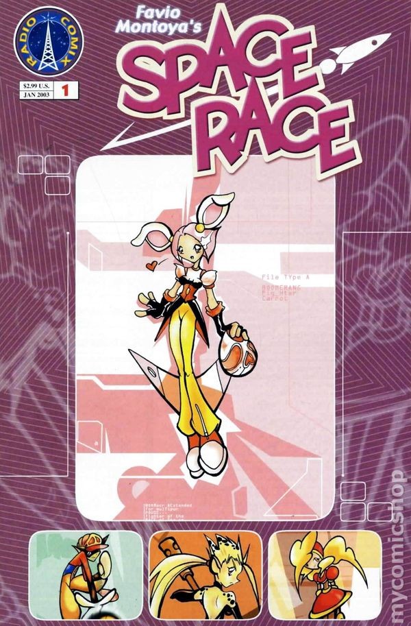Space Race #1 VF 2003 immagine stock