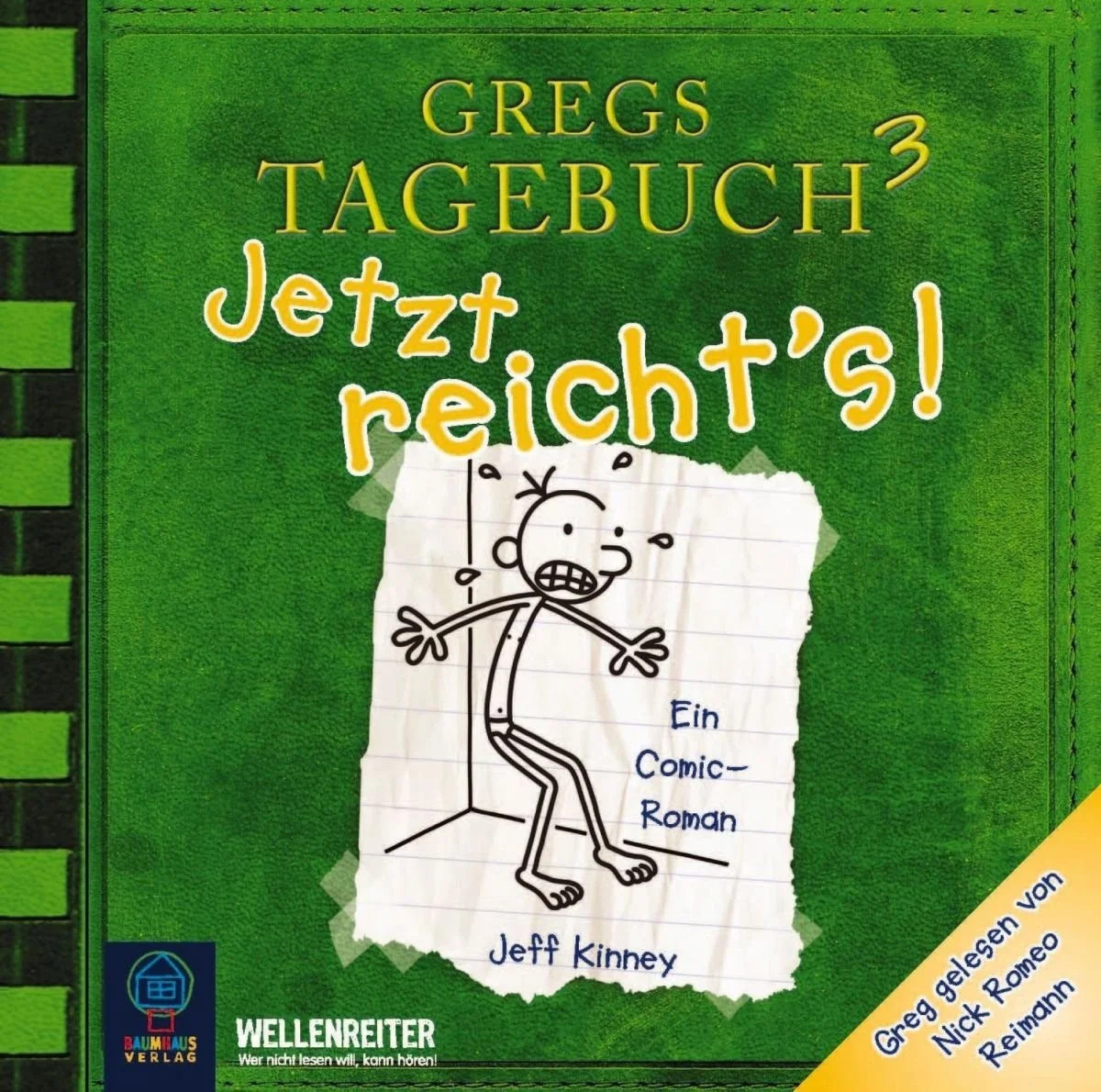 Baumhaus Verlag Audiolibro per Bambini Gregs Tagebuch 3 CD Jeff Kinney
