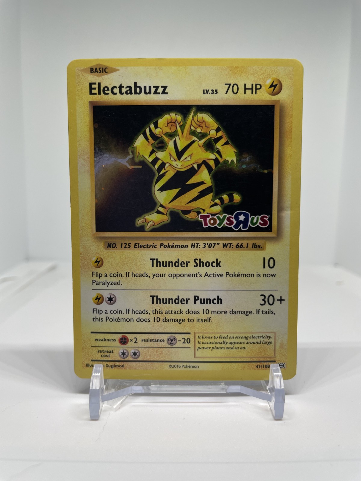 Electabuzz - 41/108 (Toys R Us Promo) - 041/108 - HP