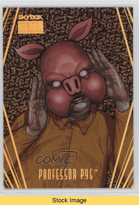 2025 Skybox Metal Universe Batman Premium Glitter Professor Pyg #S-40 LEGGI f6d