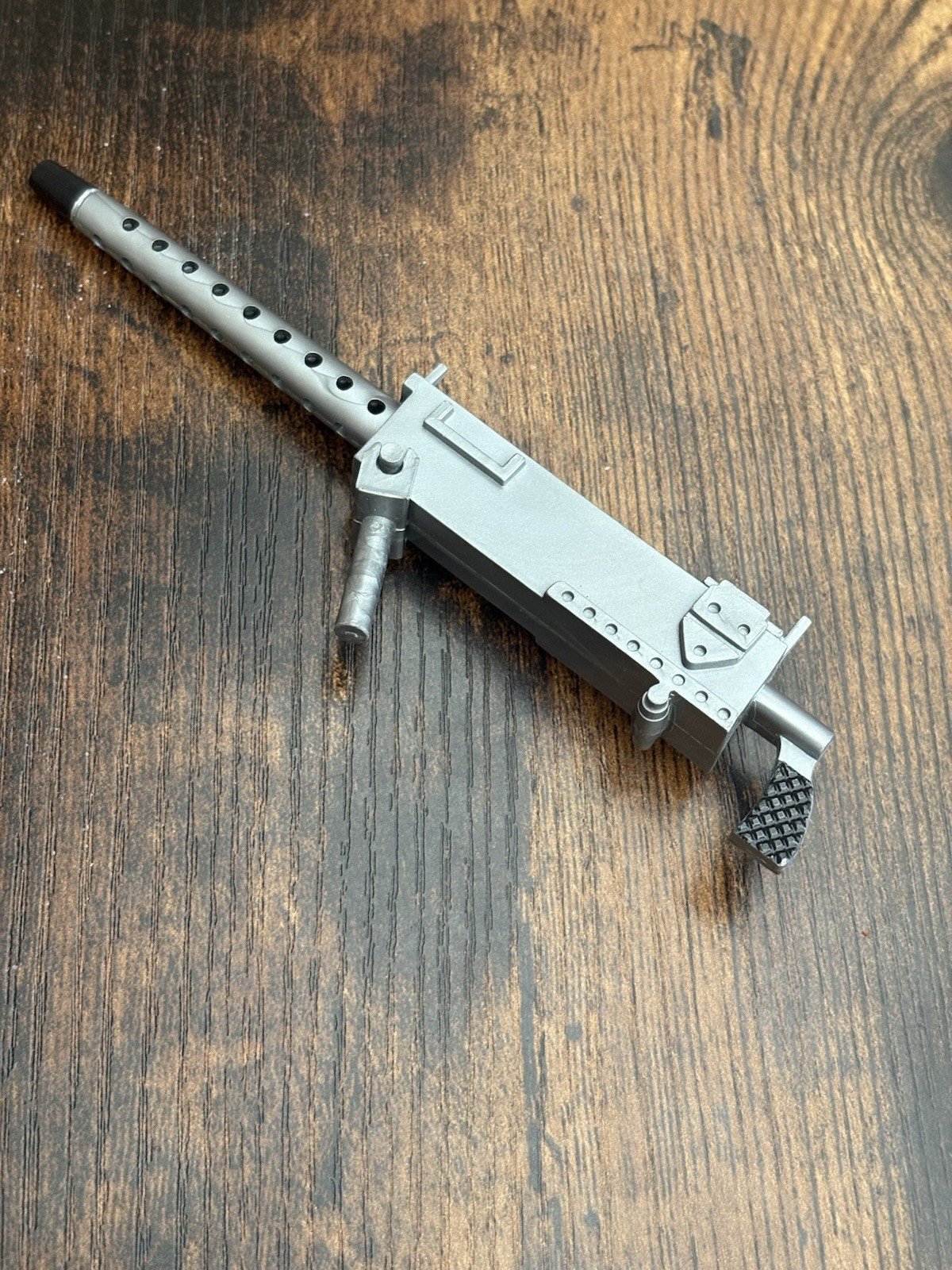 Action man vintage argento marrone