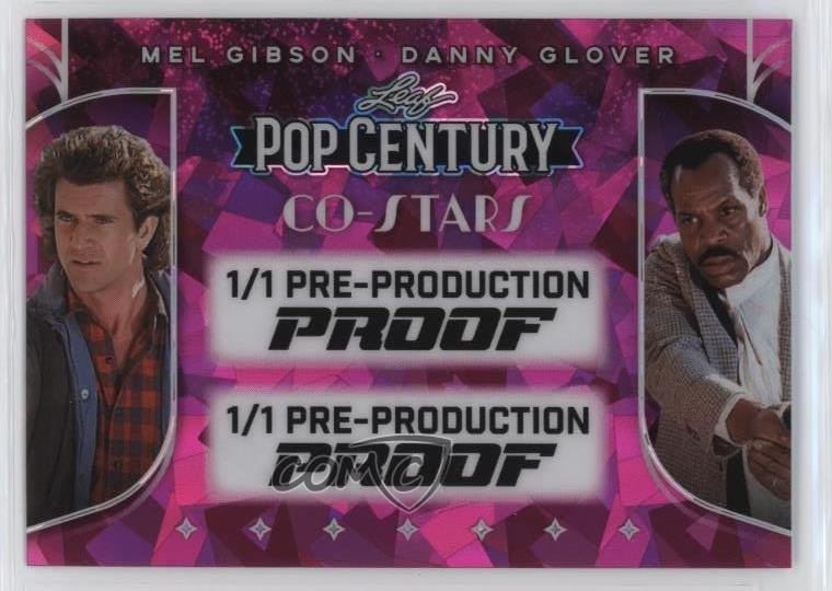 2025 Leaf Metal Pop Century Pre-Production Proof Unsigned 1/1 Mel Gibson 0s3