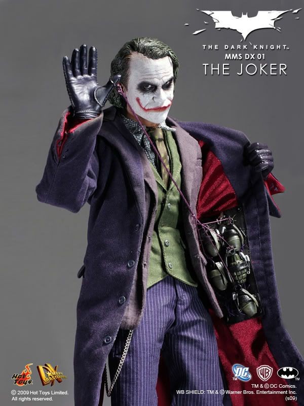 Modellino Hot Toys Il Cavaliere Oscuro Joker DX01 12" scala 1:6