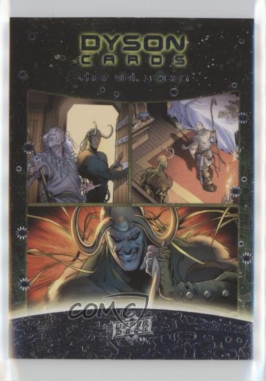2017 Upper Deck Marvel Thor: Ragnarok Dyson Cards Thor Vol 3 #607 #D-40 p1l