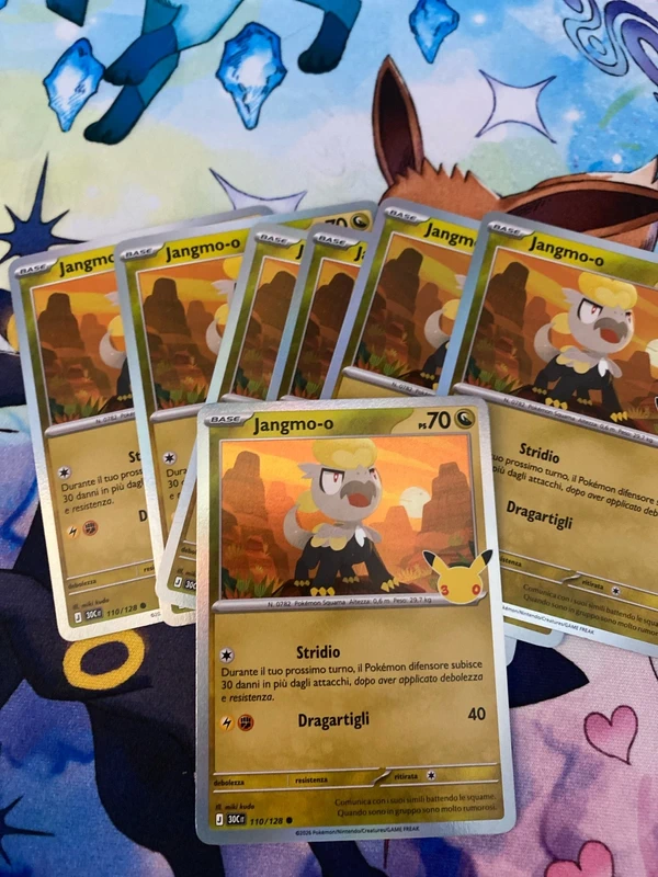 Pokemon n110 jangmo 30simo anniversario
