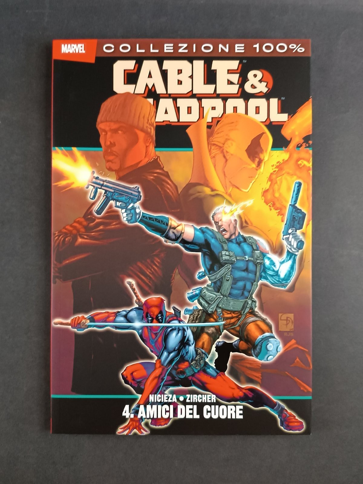Fumetto MARVEL COLLEZIONE 100% CABLE & DEADPOOL  AMICI del CUORE n. 4