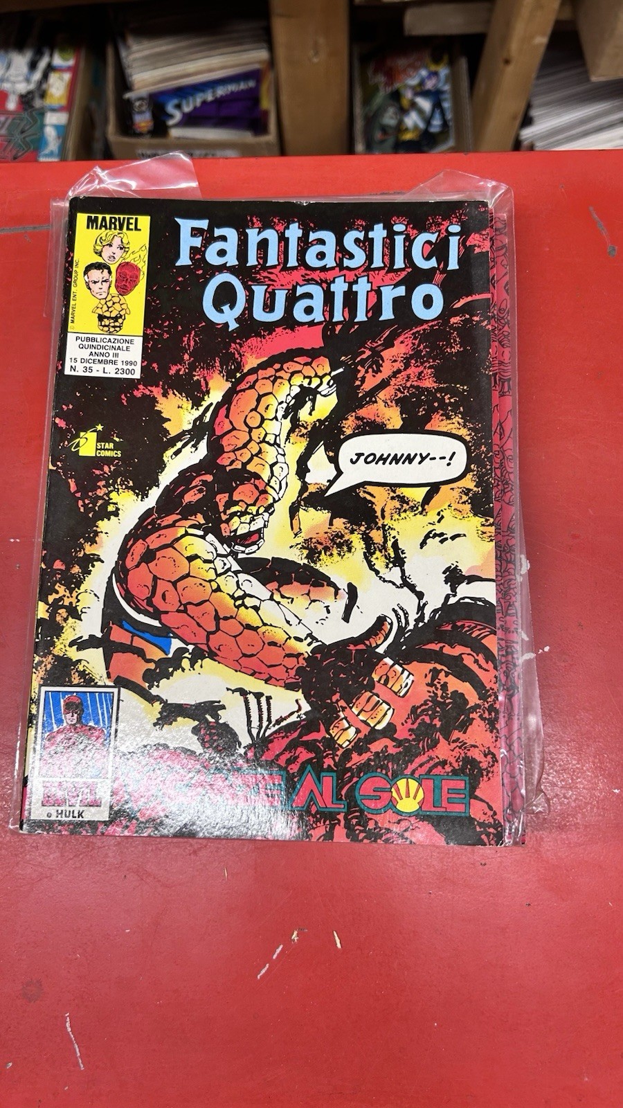 Star Comics Fantastici Quattro n.35 Al Sole Marvel 1990 fumetto italiano