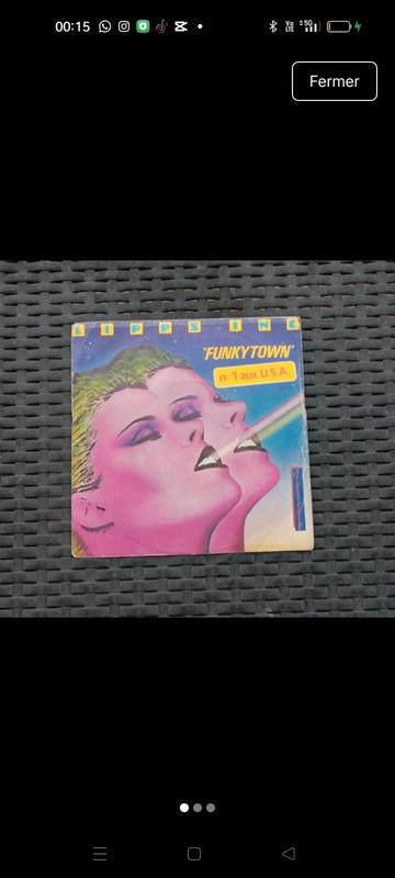 Vinyle 45 tours Lipps Inc