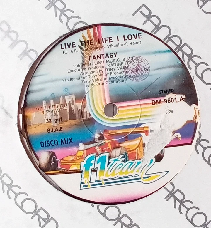 Fantasy – Live The Life I Love 1983 disco mix