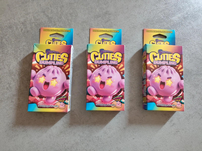 3 confezioni Cuties Dumpling Skifidol