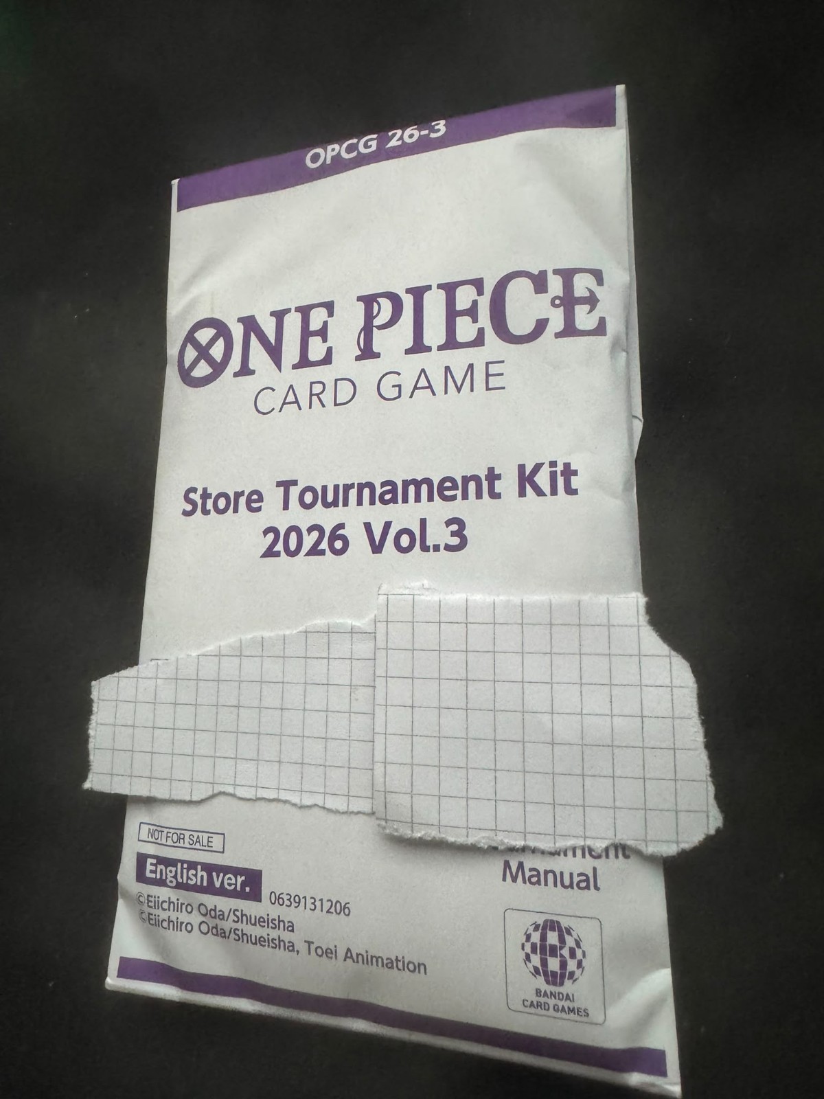 One Piece Store Tournament Kit 2026 Vol. 3 - Volume 3 OnePiece 3