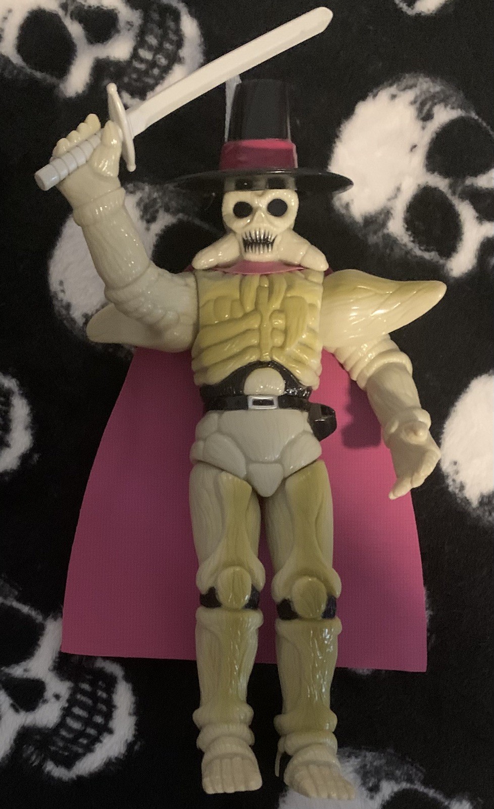 Vintage 1993 Bandai Mighty Morphin Evil Space Alien Skeleton Bones Power Rangers