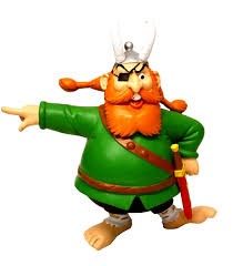 HACHETTE Asterix  Red Beard Figure (6") 10 2024