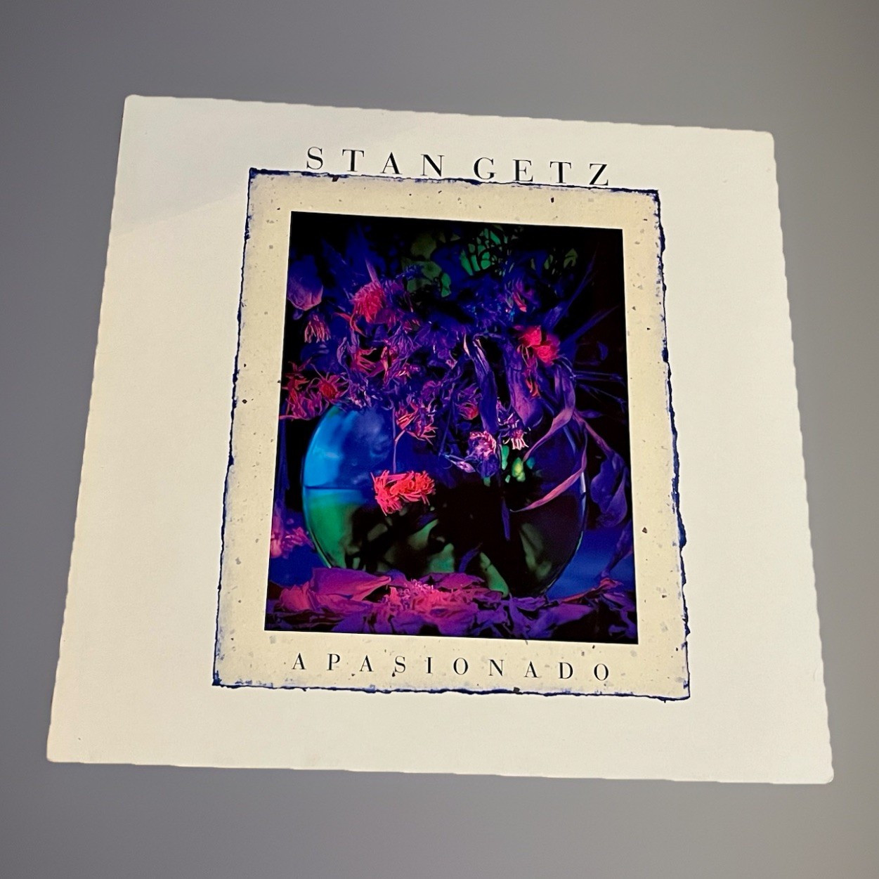 Stan Getz Apasionado Vinyl LP 1990 A&M Records SP 5297 Jazz Fusion Herb Alpert