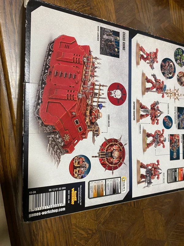 Grappe Chaos Rhino - Warhammer 40k"