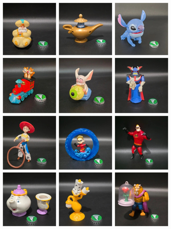 Lote Figuras juguetes Disney Variadas