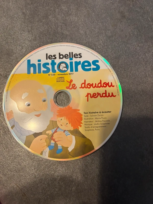 Cd les belles histoires