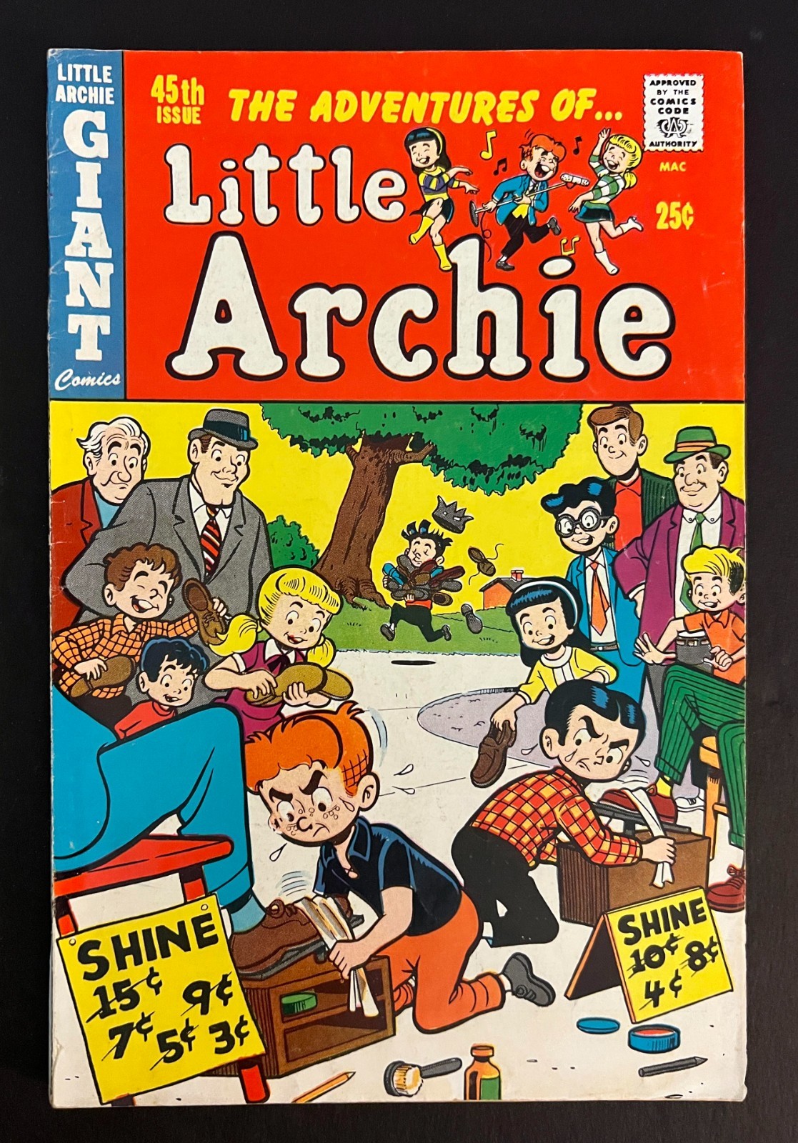 LITTLE ARCHIE #45 1967 GIGANTE 68 PAGINE Archie Reggie Jughead Betty e Veronica